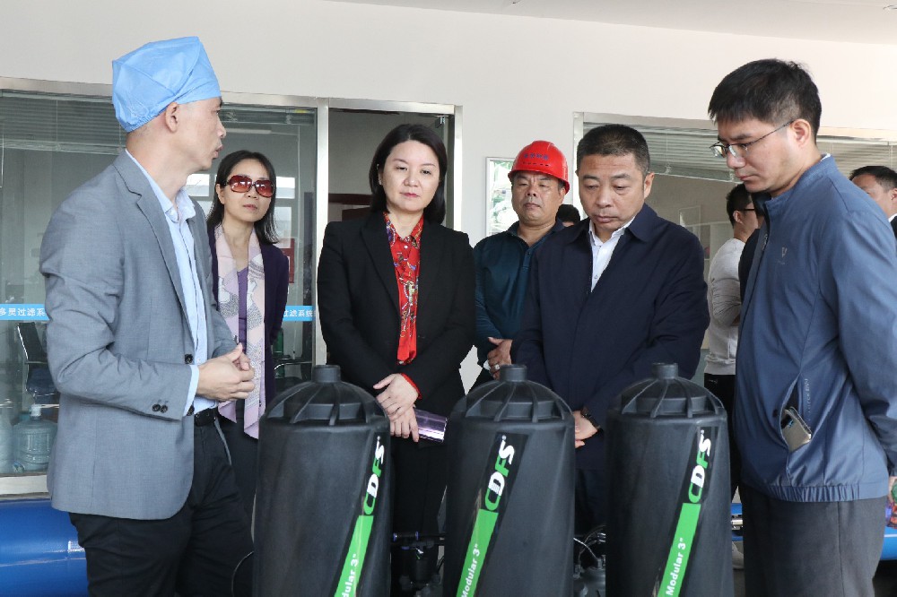 省商務(wù)廳帶隊來(lái)園調研，多靈又添新動(dòng)能！